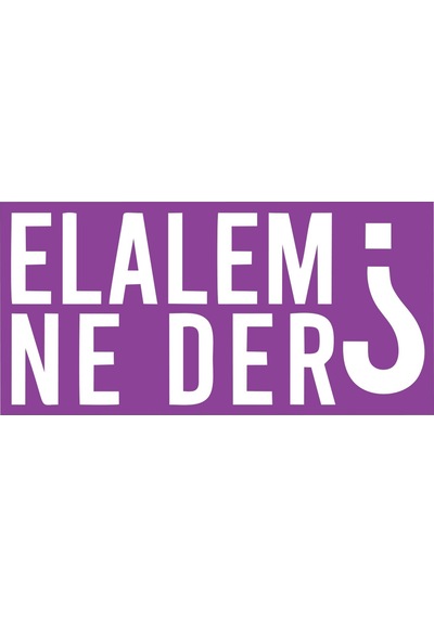 Elalem Ne Der Araba Sticker 17x17 Cm Mor