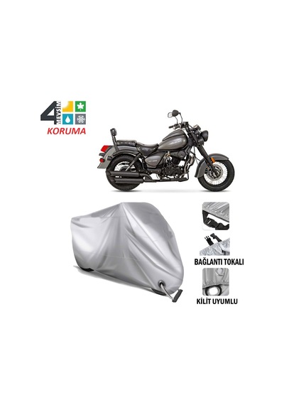 Falcon Freedom 250 Motosiklet Brandası ( Bağlantı Ve Kilit Uyumlu