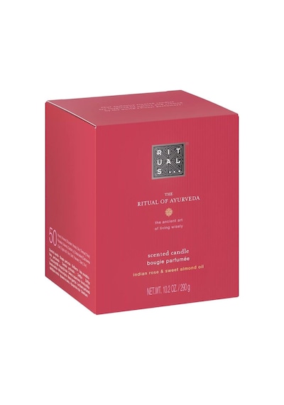 Rituals The Ritual Of Ayurveda Scented Candle Indian Rose & Sweet Almond Oil 290 G