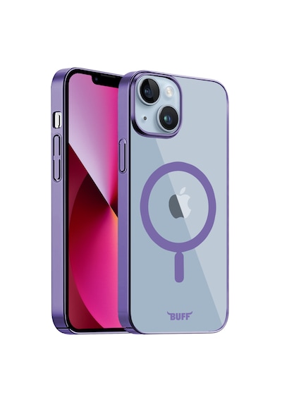 Apple Uyumlu iPhone Buff 13 Magsafe Slim Fit Kılıf Purple