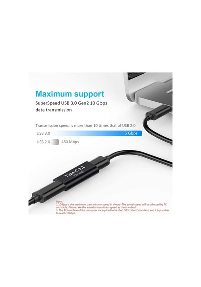 3352 Type C Usb 3.1 Dişi Çevirici Dönüştürücü Adaptör Type C Dişi To Type C Disi 3.1 Yüksek Hızlı Veri Aktarım Desteği 10gbps Çift Yönlü Çalışma Alüminyum Alaşımlı Kaliteli Malzeme
