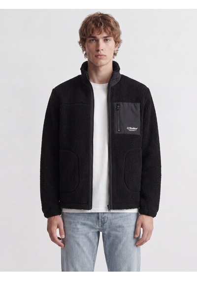 Jack & Jones Jjesoho Teddy Jacket Aw26 Noos Siyah