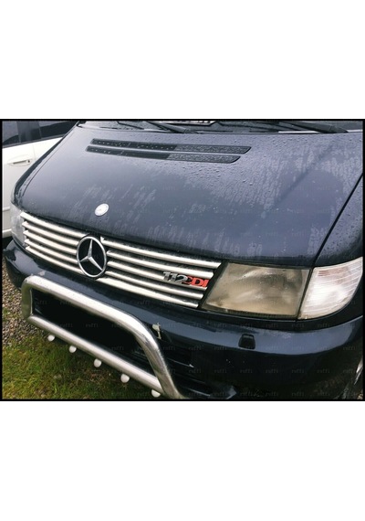 M. Benz Vito W638 Krom Ön Panjur 10 Prç. 1996-2003 P.Çelik