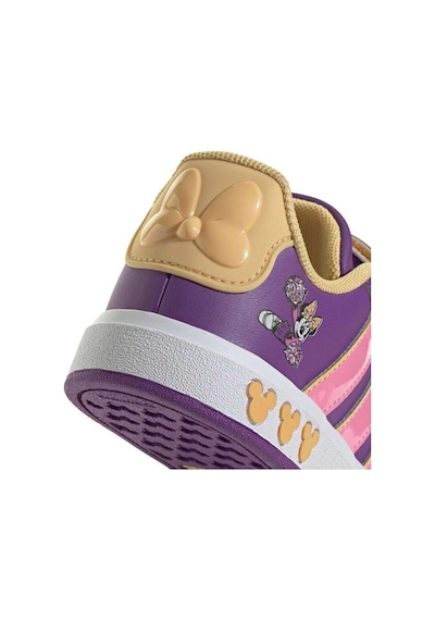 Adidas Disney Minnie Mouse Grand Court Çocuk Mor Sneaker Mor