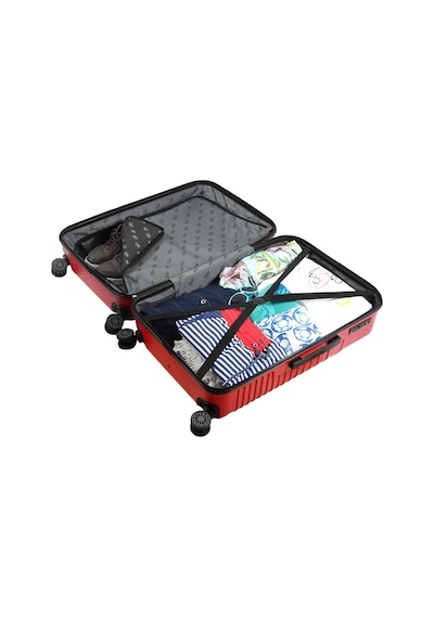 Biggdesign Cats Kırmızı Küçük Boy 20" Valiz