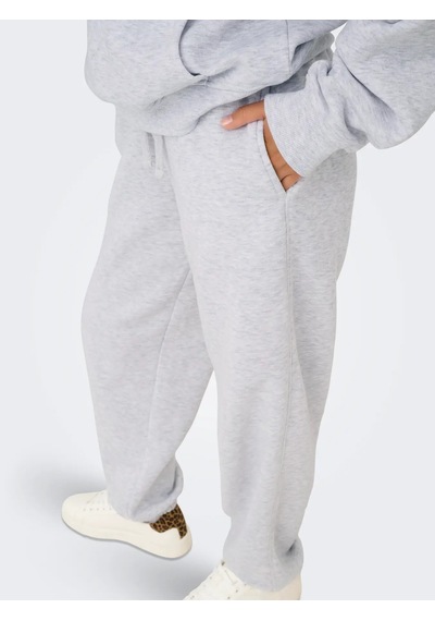 Only Onlbest Cuff Pant Swt Noos Kadın Eşofman Altı 15357504 Gri