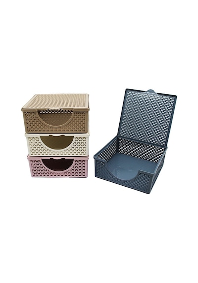 Voce Vc-063 Sarmaşık Desen Plastik Peçetelik- 24'li Paket Diğer