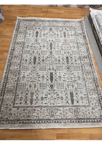 Merinos Halı Valeria Serisi 91001-060 Vintage Etnik Desenli Salon Oturma Odası Halısı Çok Renkli