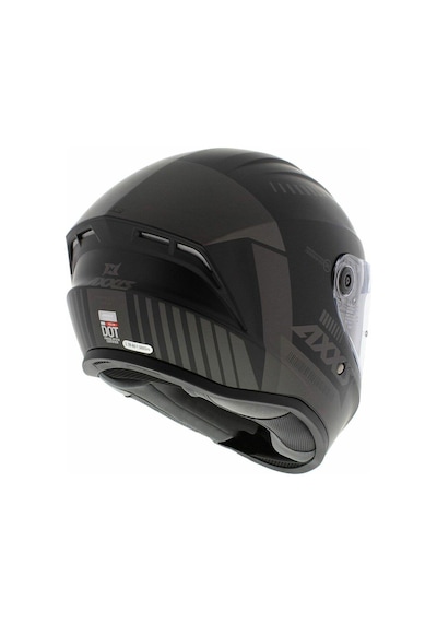 Motosiklet Full Face Draken S Matt Black Mp4 B1 Motorcu Kaskı Çift Vizörlü Sİyah