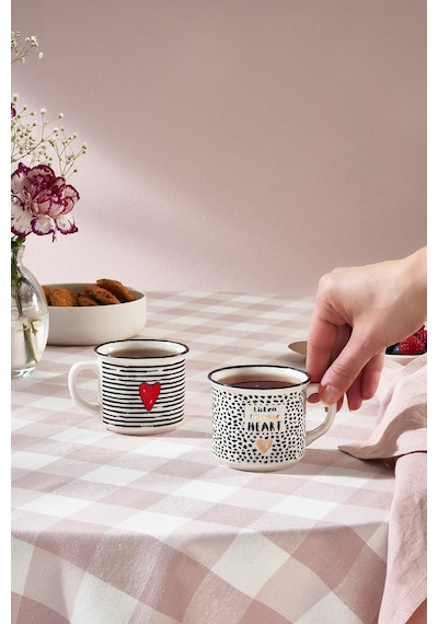 Karaca  Love 2'li Çay Fincanı 180 Ml