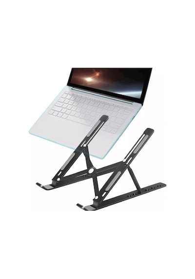 Zhltools Ayarlanabilir Laptop Standı Zhl-221 Siyah