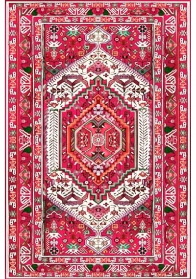 Zaren Kadife Kaymaz Pamuk Tabanlı Yıkanabilir Antibakteriyel Salon Halısı 120x180 Genel