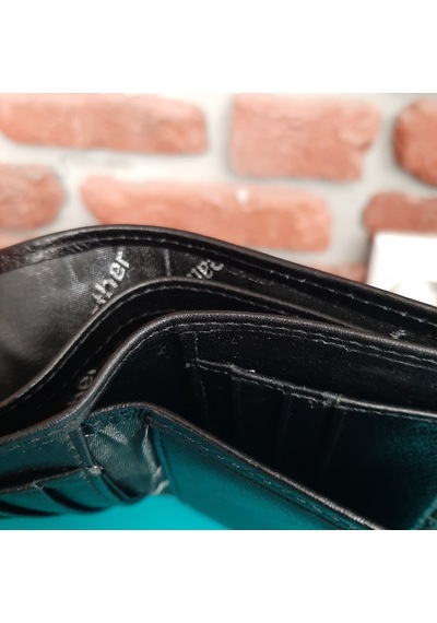 Gvnbag Hakiki Deri Erkek Dikey Siyah Cüzdan Gvn-0123