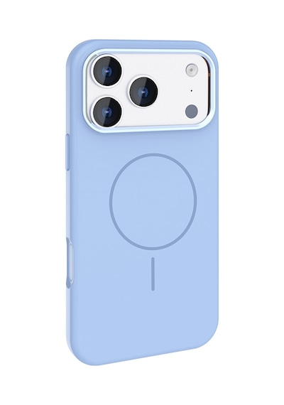 More Tr Apple Uyumlu iPhone 17 Pro Kılıf M-safe Şarj Özellikli Metal Kamera Çerçeveli Mtr Edi Silikon Kapak - Titanyum-g Gri