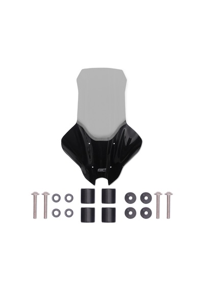 GP Kompozit Yamaha NMAX 125 / 155 2025 Uyumlu Elcikli Tur Camı Füme 82 cm