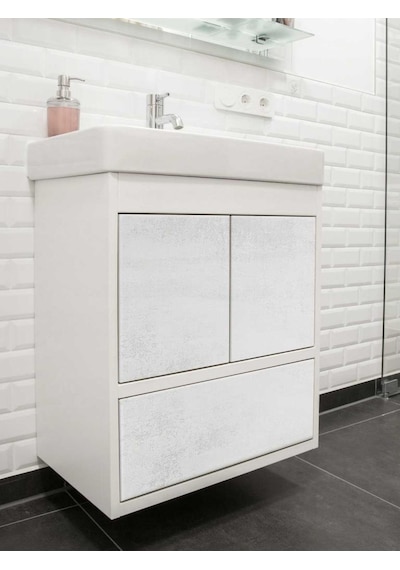 D-C-Fix 346-8183 Kirli Beyaz Beton Desen Yapışkanlı Folyo (67,5Cm