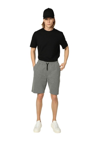 Defys Erkek Paça Ve Etiket Detaylı Cepli Regular Fit Şort Koyu Gri Melanj - 527885669 Koyu Gri Melanj Defys Erkek Paça Ve Etiket Detaylı Cepli Regular Fit Şort Koyu Gri Melanj - 527885669 Koyu Gri Melanj