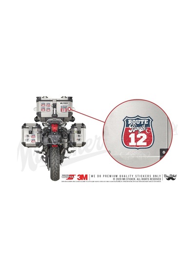 Roup24 Route Bingöl 12 Sticker