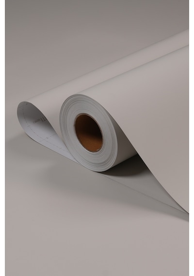 Yapışkanlı Kaplama Folyo 120 Cm Krem Beyaz Ekru Renk Mobilya, Kapı, Duvar, Mutfak Sm - Sm934 120 X 700 Cm