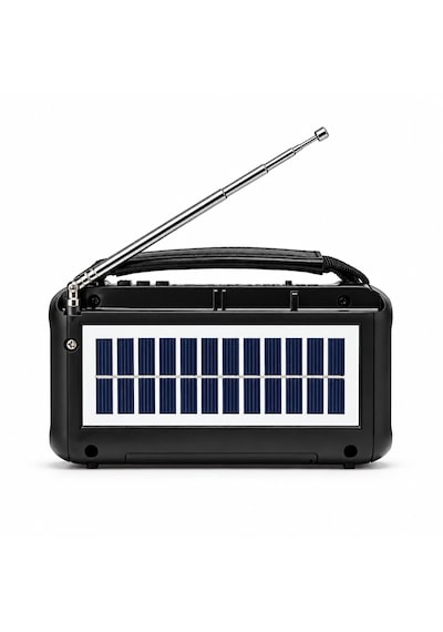 Ultratekno Ktf-1448 Şarjlı 8 Bant Dünya Radyosu Bluetooth Hoparlör 18650 Bataryalı Usb Tf Kart 10 Led Fener