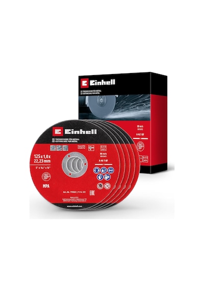 Ayrex İnox Kesici Disk 125x1,0 Mm 5 Adet - 49711522