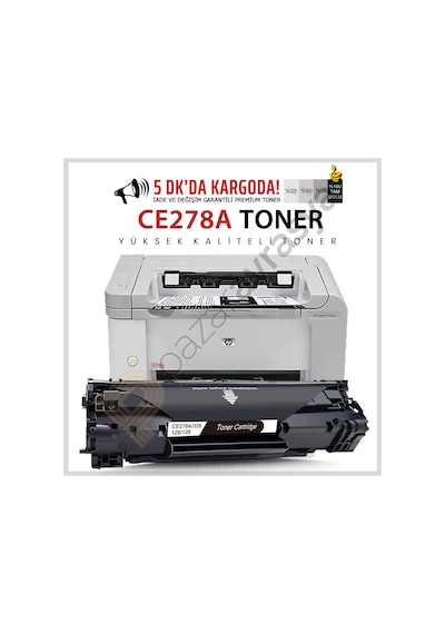 Hp Laserjet P1602/p1603 Ce278a Toner