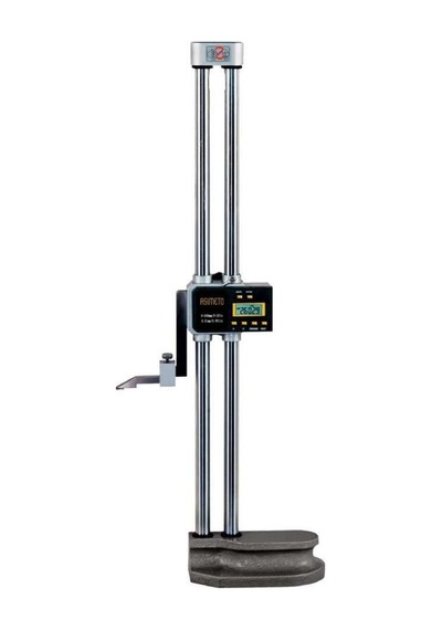 Fett 0-450mm Asimeto Çift Kolon Dijital Yükseklik Mihengiri As-627180