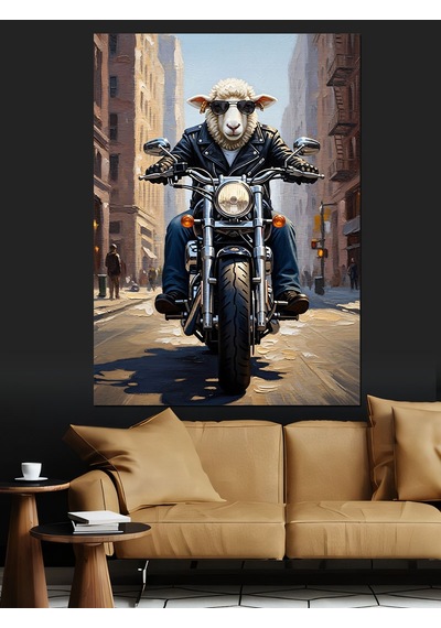 Çello Çalan Zarif Kadın Sanatçı Dekoratif Kanvas - Mdf Ahşap Tablo