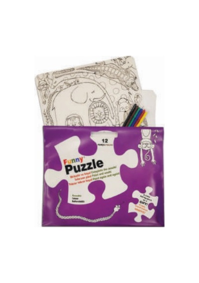 Funny Mat Puzzle - Sevimli Dostlar 30x40cm