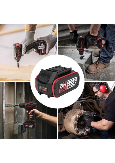 Kress Kab21 20volt 4.0ah. Li-ion Kross Pack Profesyonel Yedek Akü