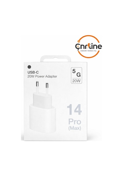 Apple iPhone 14 Pro / 14 Pro Max Uyumlu 20w Usb-c Şarj Adaptörü