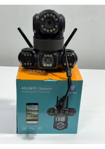 X5tech Rx-113w Wifi 3 Lensli 12 Volt 2a Kablosuz Güvenlik Kamera Gece Gündüz Renkli 360 Ptz Kontroll
