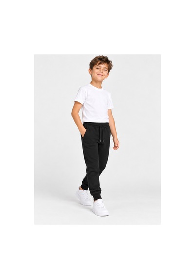 Eray Alp Kids Unisex Çocuk Siyah Jogger Eşofman Altı Günlük Rahat Kombin