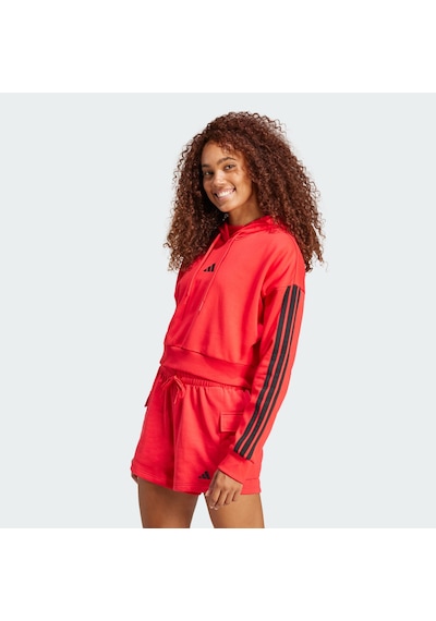 Adidas Is6997 W 3s Ft Cro Hd Kadın Sweatshirt Kırmızı