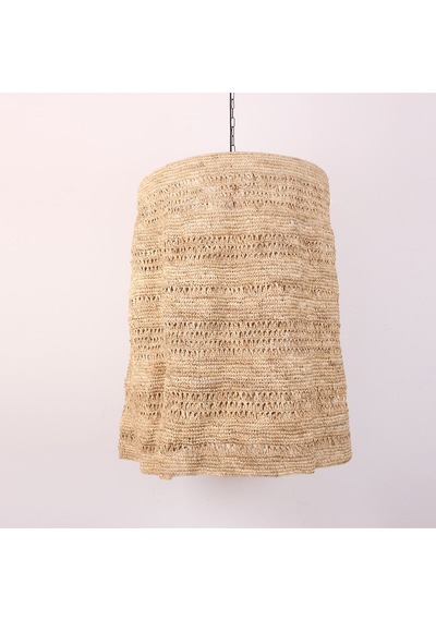 Selanik Örme Doğal Rafya 70x102 Cm Aydınlatma Bej