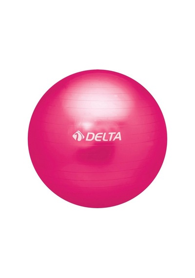 Delta 55 CM Fuşya Pilates Topu Pompa