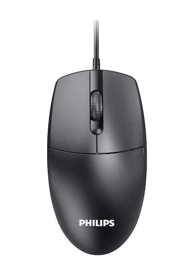 Spk7247 Usb Kablolu Optik Mouse - 1.8 Metre Ekstra Uzun Kablo, 1200 Dpı Hassasiyet, Ergonomik Ofis Ve Ev Tasarımı, Tak-çalıştır, Siyah