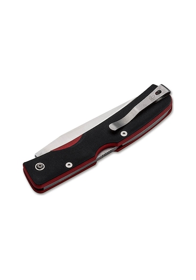 Manly Peak Cpm S-90v Red Two Hand Kamp Çakı Siyah - Kırmızı