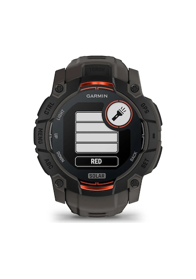 Garmin Instinct 3 50 Mm, Solar Kömür Siyahı Siyah - Yeşil