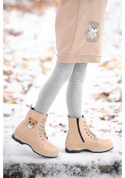 Kiko Kids Termo Taban Kız Çocuk Bot 625 Cilt Ten Ten Rengi