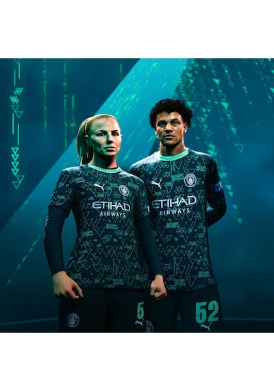 Puma Manchester Cıty 25/26 Erkek Dördüncü Forma 782692 04 Yeşil