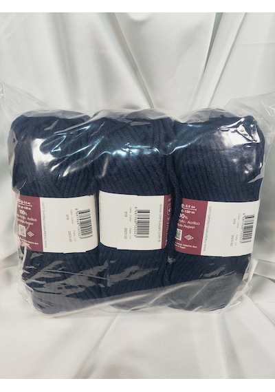 Tanja Lacivert El Örgü İpi 100gr Renk No:019