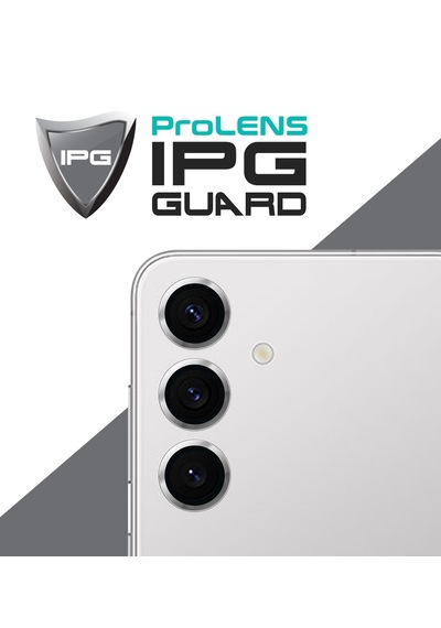 Galaxy Uyumlu S25 /s24 Plus Ipg Kamera Lens Koruyucu Alüminyum - Gümüş