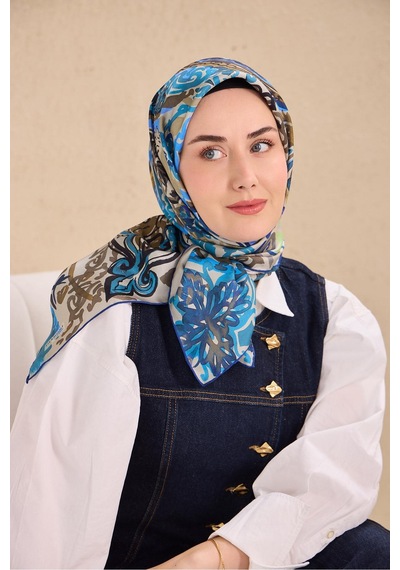 Silk Home Twill İpek Eşarp 11512-30 Haki