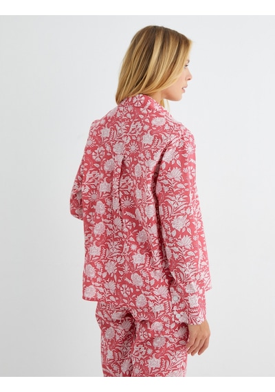 Koton Pijama Üstü Uzun Kollu Gömlek Yaka Düğmeli Pamuklu Kırmızı Desenli 3slk50017mw 3SLK50017MW4D3 Kırmızı Koton Pijama Üstü Uzun Kollu Gömlek Yaka Düğmeli Pamuklu Kırmızı Desenli 3slk50017mw 3SLK50017MW4D3 Kırmızı