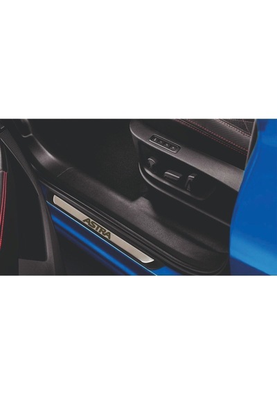 Opel Astra H Kasa 2004-2013 Modeller Old Krom Kapı Eşiği 4 Parça Paslanmaz Çelik