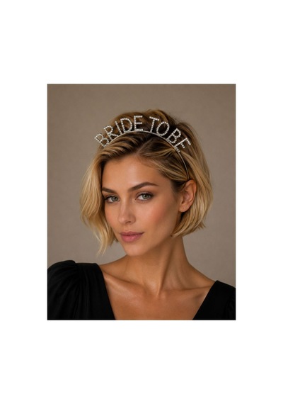Bride To Be Gümüş Renk Taşlı Bekarlığa Veda Tacı - 889142952 Diğer