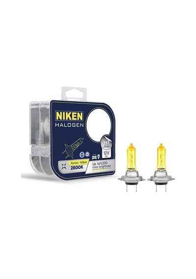 Niken 12v H7 55w Sarı Işık Ampul 2800k 2 Adet
