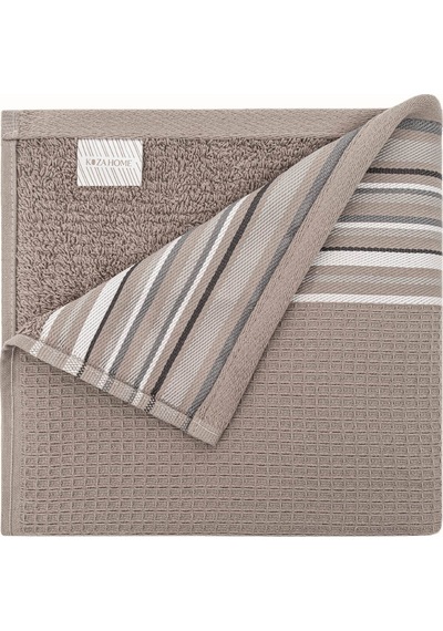 Koza Home Limira 2li Vizon Yüz Çeyiz Havlusu 50x90 2243 Vizon
