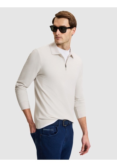 Pierre Cardin Bej Regular Fit Sweatshirt 50331599-vr137